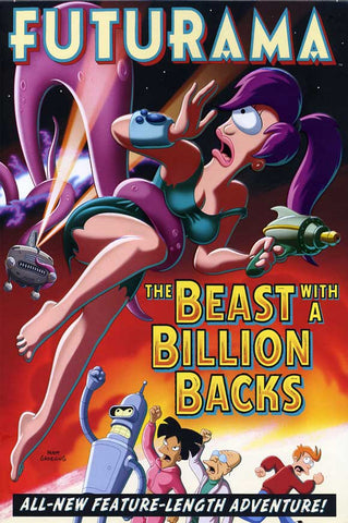 Futurama: The Beast with a Billion Backs 27 x 40 Movie Poster - Style A