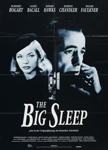 The Big Sleep 11 x 17 Movie Poster - Swiss Style D