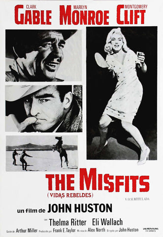 The Misfits 11 x 17 Movie Poster - Style D
