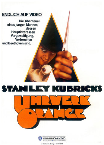 A Clockwork Orange 11 x 17 Movie Poster - German Style B