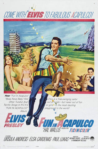 Fun in Acapulco 11 x 17 Movie Poster - Style A