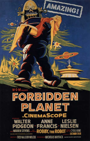 Forbidden Planet 27 x 40 Movie Poster - Style C