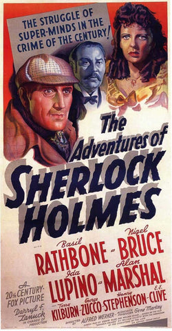 The Adventures of Sherlock Holmes 11 x 17 Movie Poster - Style C