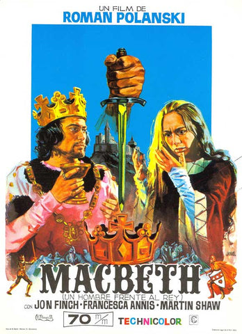 Macbeth 27 x 40 Movie Poster - Spanish Style A