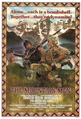 The Mountain Men 27 x 40 Movie Poster - Style A