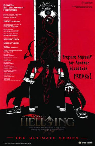 Hellsing Ultimate OVA Series (TV) 11 x 17 TV Poster - Style A