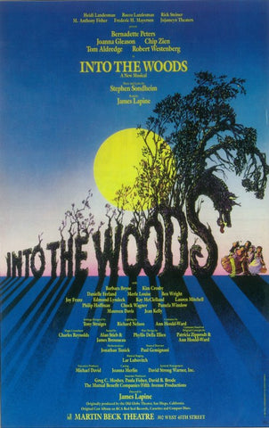 Into the Woods (Broadway) 14 x 22 Poster - Style A