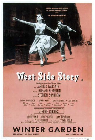 West Side Story (Broadway) 11 x 17 Poster - Style B
