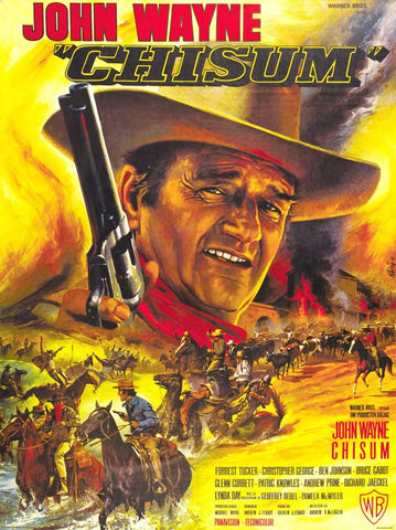 Chisum 27 x 40 Movie Poster - French Style A