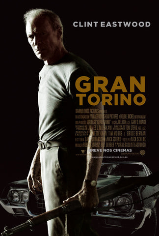 Gran Torino 27 x 40 Movie Poster - Brazilian Style A