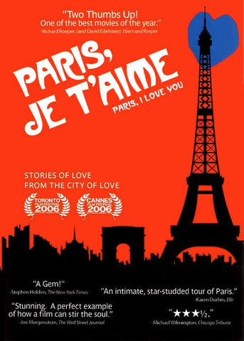 Paris Je T'aime 11 x 17 Movie Poster - Style C