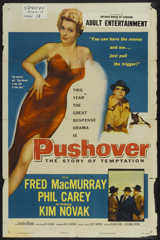 Pushover 11 x 17 Movie Poster - Style B