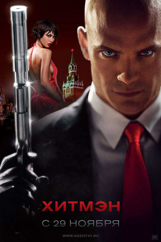 Hitman 27 x 40 Movie Poster - Russian Style A