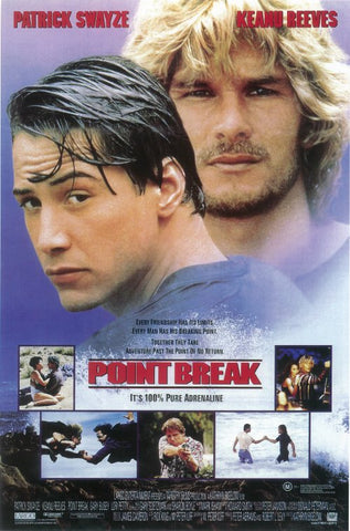 Point Break 27 x 40 Movie Poster - Style B