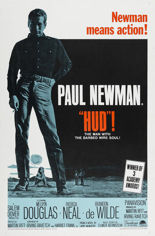 Hud 27 x 40 Movie Poster - Style B