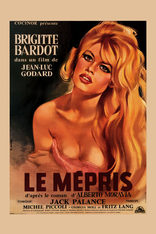 Mepris, Le 27 x 40 Movie Poster - Style B