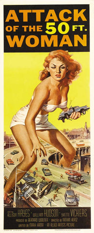 Attack of the 50 Foot Woman 14 x 36 Movie Poster - Insert Style A