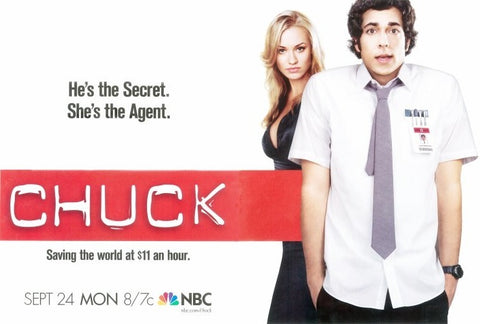 Chuck (TV) 27 x 40 TV Poster - Style B