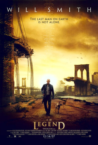 I Am Legend 11 x 17 Movie Poster - Style B