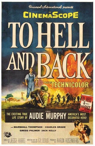 To Hell and Back 11 x 17 Movie Poster - Style K