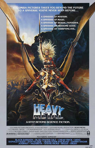 Heavy Metal 27 x 40 Movie Poster - Style D