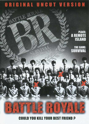 Battle Royale 27 x 40 Movie Poster - UK Style A