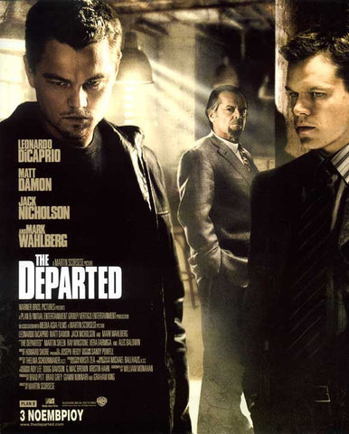 The Departed 27 x 40 Movie Poster - Greek Style A