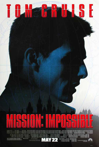 Mission: Impossible 27 x 40 Movie Poster - Style E