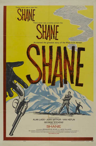 Shane 27 x 40 Movie Poster - Style B