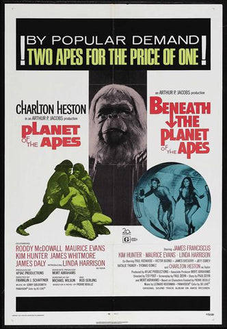 Beneath the Planet of the Apes 11 x 17 Movie Poster - Style D