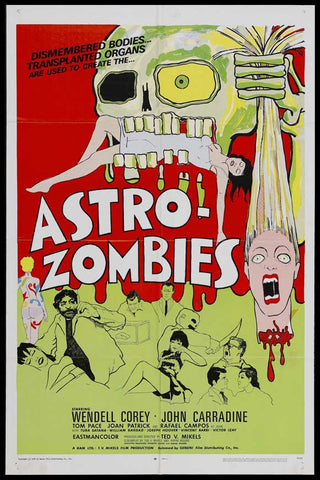 The Astro Zombies 11 x 17 Movie Poster - Style B