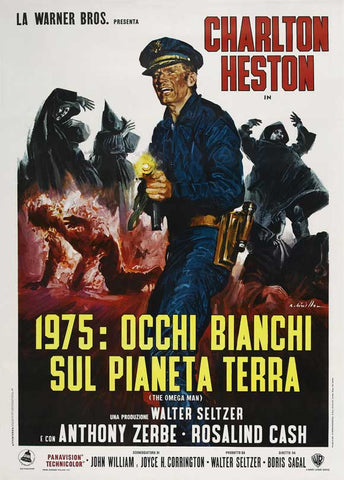 The Omega Man 11 x 17 Movie Poster - Italian Style B
