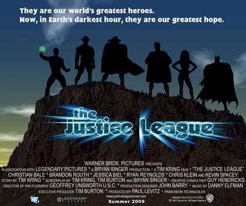 Justice League 30 x 40 Movie Poster - Style A