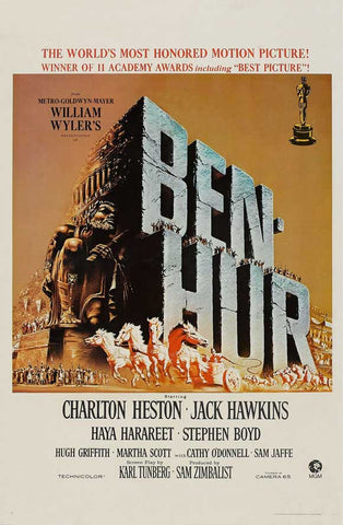 Ben-Hur 27 x 40 Movie Poster - Style C