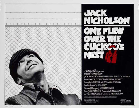 One Flew Over The Cuckoo's Nest 30 x 40 Movie Poster UK - Style A