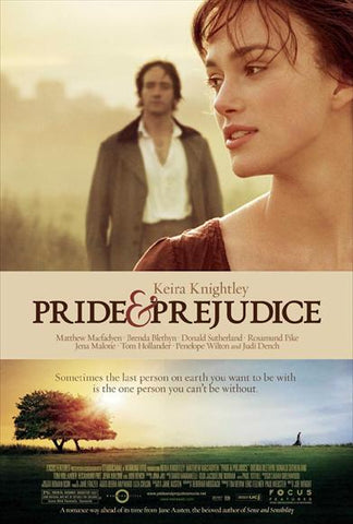 Pride and Prejudice 27 x 40 Movie Poster - Style D