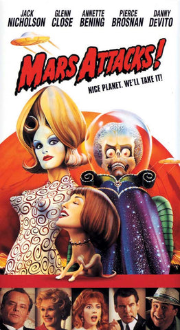 Mars Attacks 27 x 40 Movie Poster - Style C
