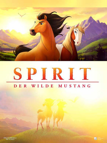 Spirit: Stallion of the Cimarron 27 x 40 Movie Poster - German Style A