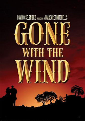 Gone With The Wind 27 x 40 Movie Poster - Style O