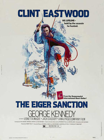 The Eiger Sanction 27 x 40 Movie Poster - Style C