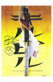 Kill Bill Vol. 1 11 x 17 Movie Poster with David Carradine Signature