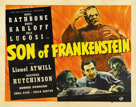 Son of Frankenstein 30 x 40 Movie Poster UK - Style B
