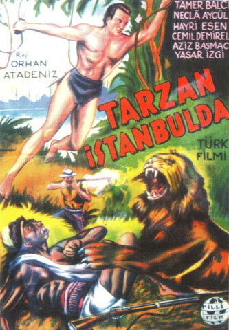 Tarzan in Istanbul 11 x 17 Movie Poster - Turkish Style A