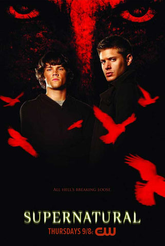 Supernatural (TV) 11 x 17 TV Poster - Style D