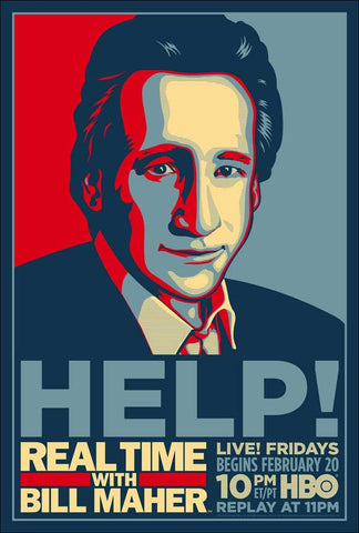 Real Time with Bill Maher 11 x 17 Movie Poster - Style A