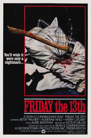Friday the 13th 27 x 40 Movie Poster - Style B