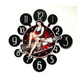 Spark Plug Pinup Metal Sign Wall Decor 24 x 24