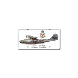 Catalina I Metal Sign Wall Decor 6 x 12