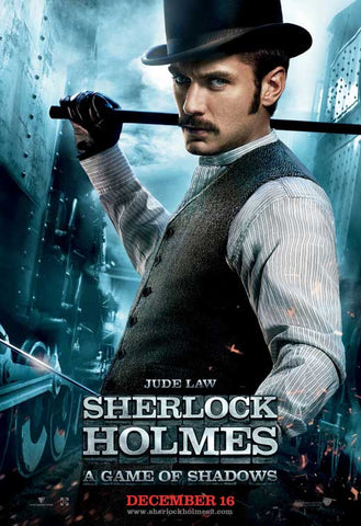 Sherlock Holmes A Game of Shadows 11 x 17 Movie Poster - Style I