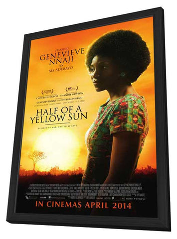 Half a Yellow Sun 11 x 17 Movie Poster - Style B - in Deluxe Aluminum Frame